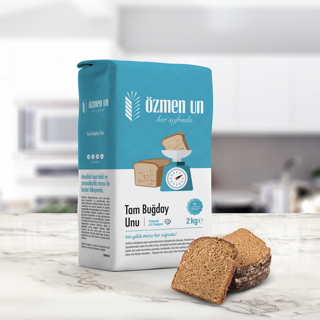 Tam Buğday Unu 2 kg - Image 2